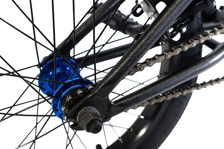 Rower BMX Academy Inspire 8 Metal Black / Blue 16"