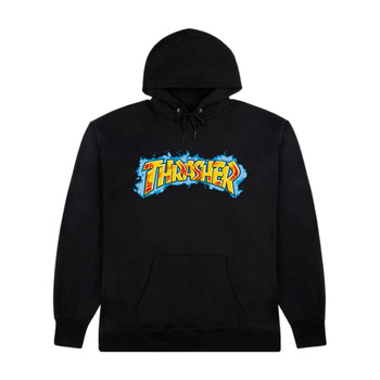Bluza z kapturem Thrasher -   Graff Hoody Black
