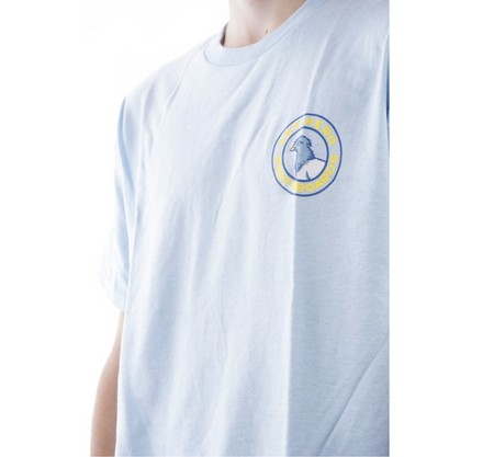 Koszulka Antihero - Pigeon Round light blue/multi