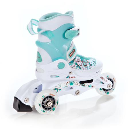 Rolki Regulowane RAVEN Laguna White/Mint