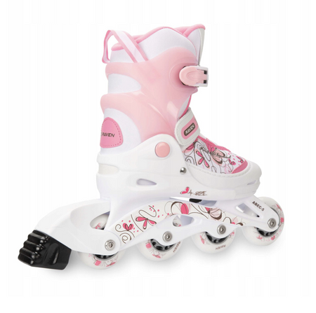 Rolki 3w1 Regulowane -  RAVEN Laguna White/Pink