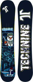 Męska Deska snowboardowa-  Technine Youmg Gun black/White