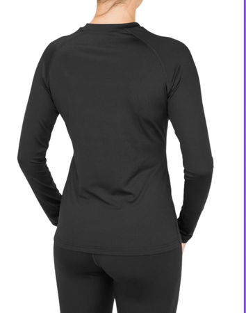 Koszulka Termiczna - Longsleeve Volcom V Science Crew Wmn black