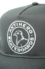 Czapka z daszkiem Antihero - Basic Pigeon Round charcoal