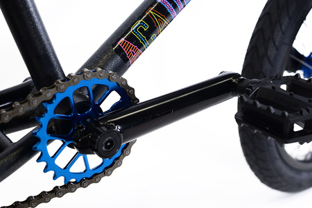 Rower BMX Academy Inspire 8 Metal Black / Blue 16"