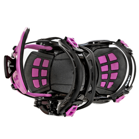 Wiązania Snowboardowe RAVEN Fastec FT360 Fuchsia