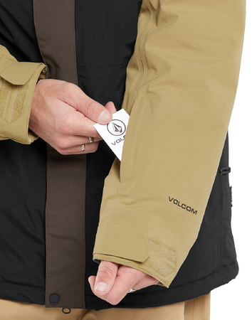Męska Kurtka snowboardowa Volcom L Gore Tex brown 2024