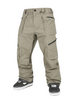 Męskie Spodnie snowboardowe -  Volcom Guch Stretch Gore Brown