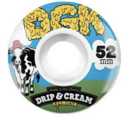 Kółka do deskorolki DGK - Cream