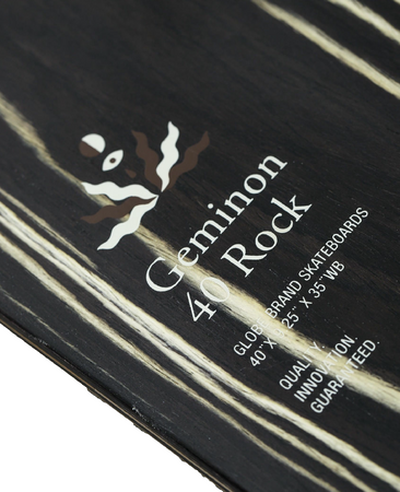 Longboard - Globe Geminon 40 Rock black macassar/epitome