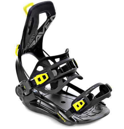 Wiązania Snowboardowe RAVEN Fastec FT360 Lemon