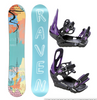 Damski zestaw snowboard Raven Anna + wiązania s230