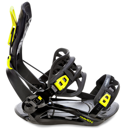 Wiązania Snowboardowe RAVEN Fastec FT360 Lemon