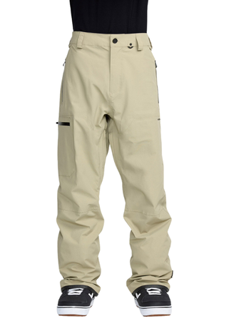 Męskie Spodnie snowboardowe - Volcom L Gore Tex moose green