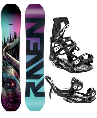 Damski zestaw snowboard Raven dhalia 