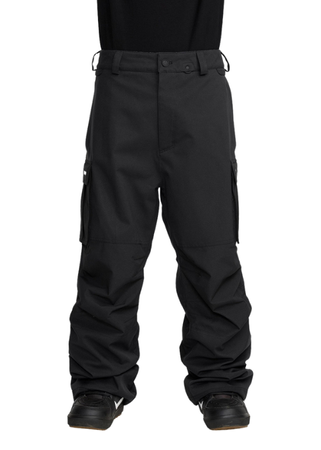 Męskie Spodnie snowboardowe Volcom Nwrk Baggy Black