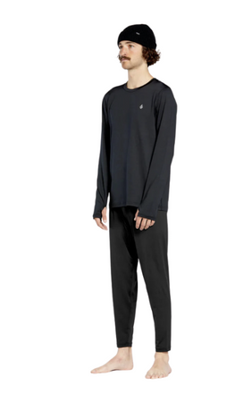 Odzież termiczna - Legginsy aktywne Volcom M V Science Black