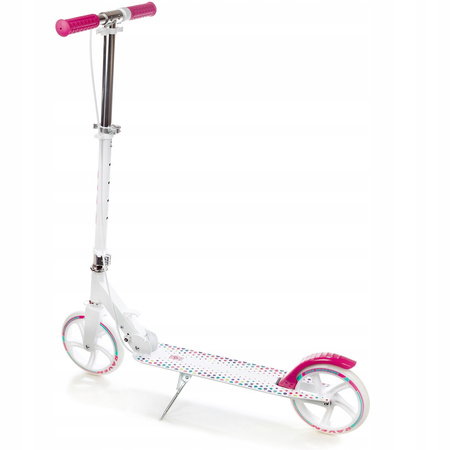 Hulajnoga Raven Dots White 200mm z hamulcem