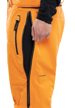 Męskie Spodnie snowboardowe Volcom Guide Gore Tex gold 