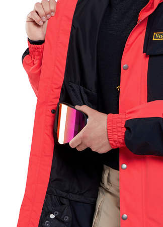 Męska Kurtka snowboardowa Volcom Longo Gore Tex orange 2024