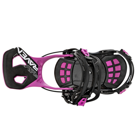 Wiązania Snowboardowe RAVEN Fastec FT360 Fuchsia