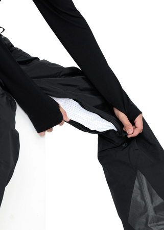 Męskie Spodnie snowboardowe Volcom Rain Gore Tex Bib Overall Black