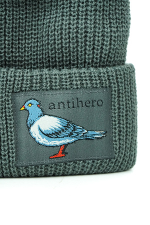 Czapka Zimowa Anti Hero - Lil Pigeon Label Cuff charcoal