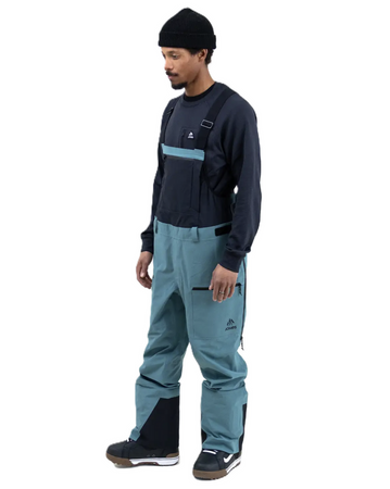 Spodnie snowboardowe Jones - Shralpinist Stretch Recycled 3L Bib blue