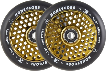  Kółka Do Hulajnogi Wyczynowej Root Honeycore Black  2-Pak