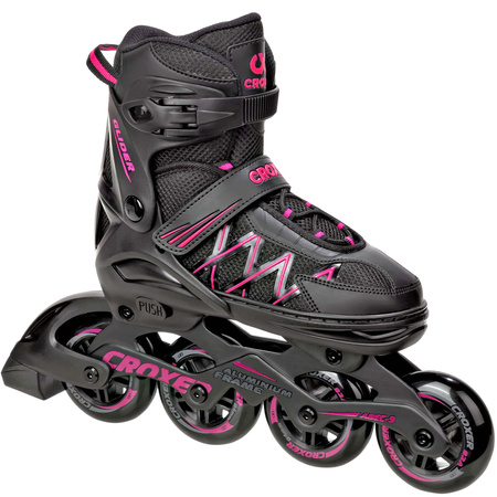 Rolki Regulowane Croxer Glider Magenta