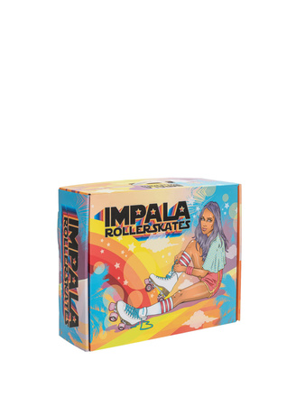 Wrotki Impala Quad pink/yellow