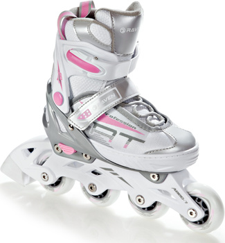 Rolki Regulowane RAVEN Profession White/Pink