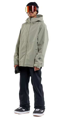Męskie Spodnie snowboardowe Volcom Freakin Snow Chino black 