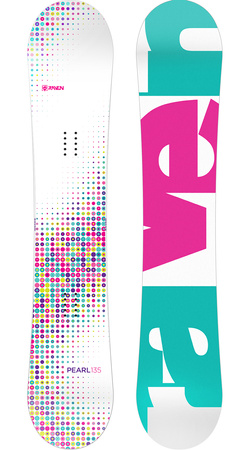 Juniorska deska Snowboardowa Raven PEARL 