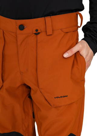 Męskie Spodnie snowboardowe Volcom Roan Carmel