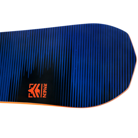 Męska Deska snowboardowa RAVEN Trench Carbon Navy/Orange 