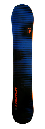 Męska Deska snowboardowa RAVEN Trench Carbon Navy/Orange 