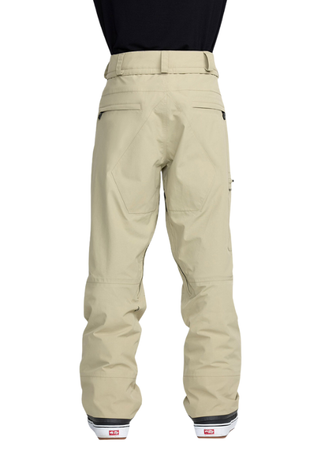 Męskie Spodnie snowboardowe - Volcom L Gore Tex moose green