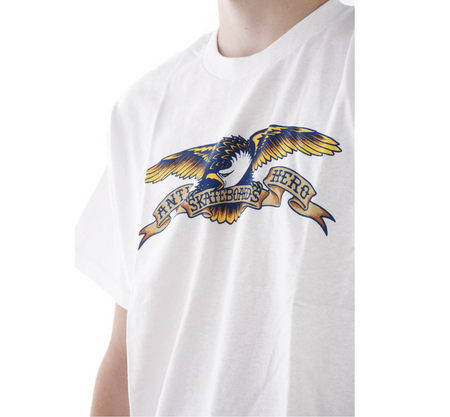 Koszulka Antihero -Eagle white/blue/multi