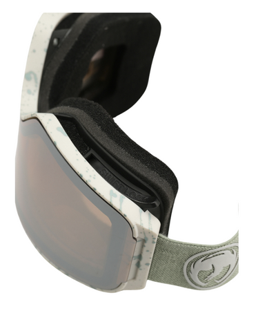 Gogle Snowboardowe - Dragon NFX MAG OTG reused/lumalens silver ion/lumalens amber