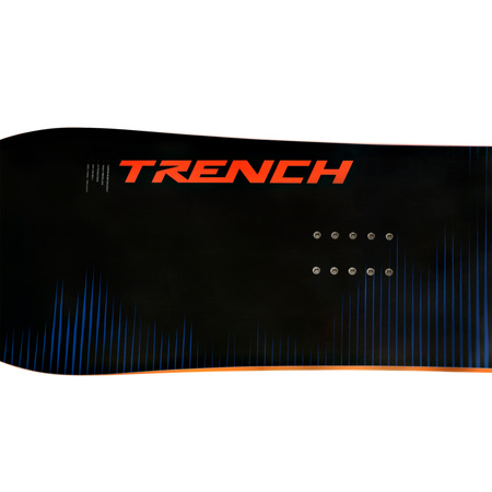Męska Deska snowboardowa RAVEN Trench Carbon Navy/Orange 