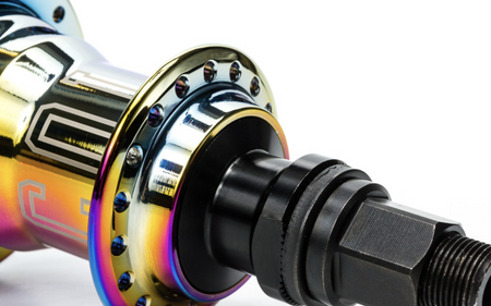 Piasta tył do bmx- Colony Male Rainbow Freecoaster