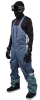 Spodnie snowboardowe WHITESPACE - 2L Cargo Insulated Bib Blue
