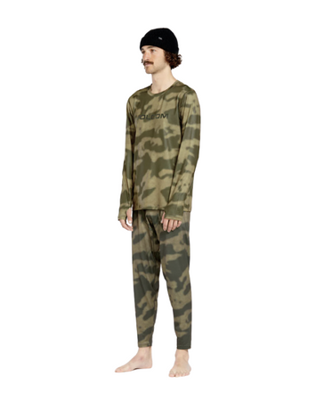Koszulka Termiczna - Longsleeve Volcom M V Science Crew Camo
