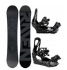 Męski zestaw Snowboard RAVEN Solid steel  + Wiązania s230