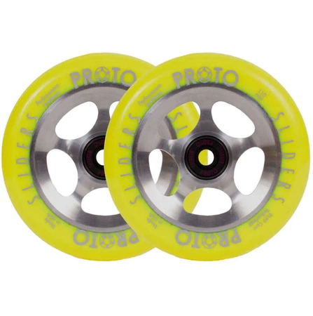  Kółka do Hulajnogi wyczynowej  2pack - Proto Sliders Starbright yellow