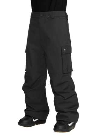 Męskie Spodnie snowboardowe Volcom Nwrk Baggy Black