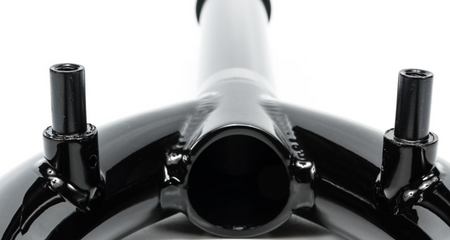 Widelec do bmx -  Colony Guardian Brake Mounts Black