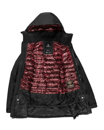 Damska Kurtka snowboardowa Volcom Paxson 2L Tds Inf Parka Black