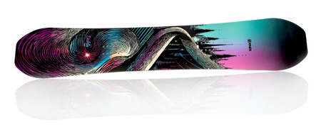 Damska Deska snowboardowa RAVEN Dahlia Carbon Mint/Pink